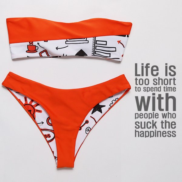 Трусы с принтами женские