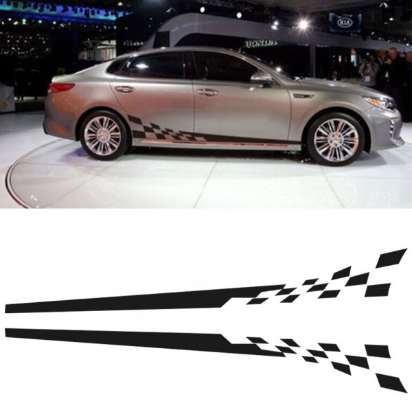 Наклейки на бок автомобиля