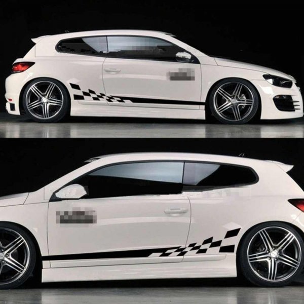 Полоски на борт автомобиля