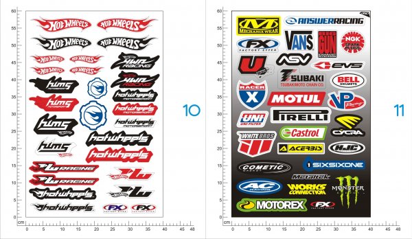 Стильные наклейки на автомобиль