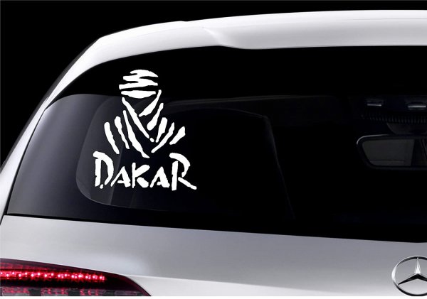 Наклейка Дакар на авто