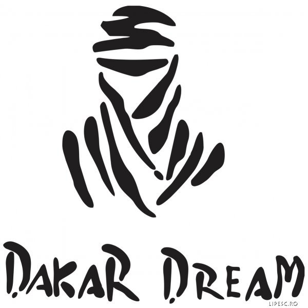 Dakar трафарет