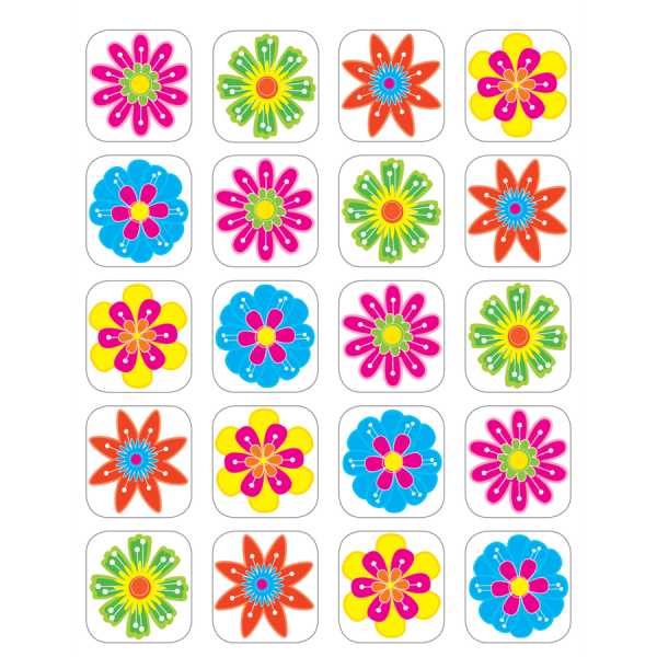 Цветы для наклеивания