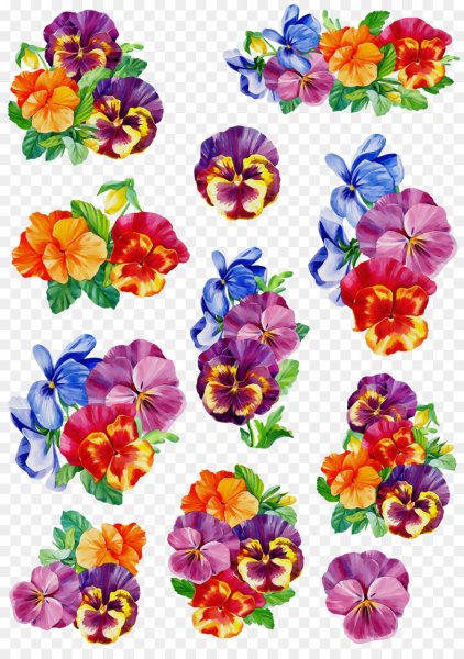 Цветы для вырезания Скрапбукинг