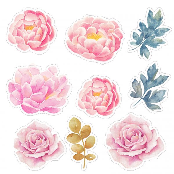 Цветы для вырезания Скрапбукинг