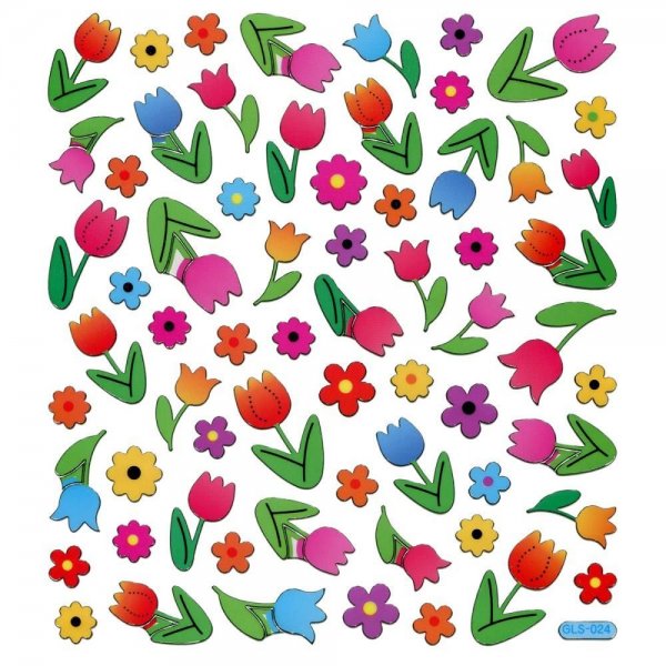 Цветы для наклеивания