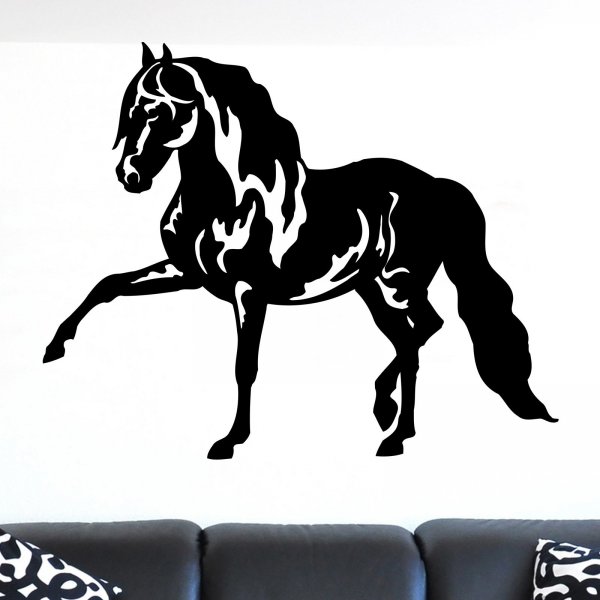Наклейка конь