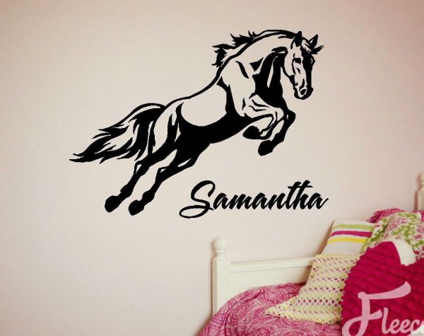Наклейка конь