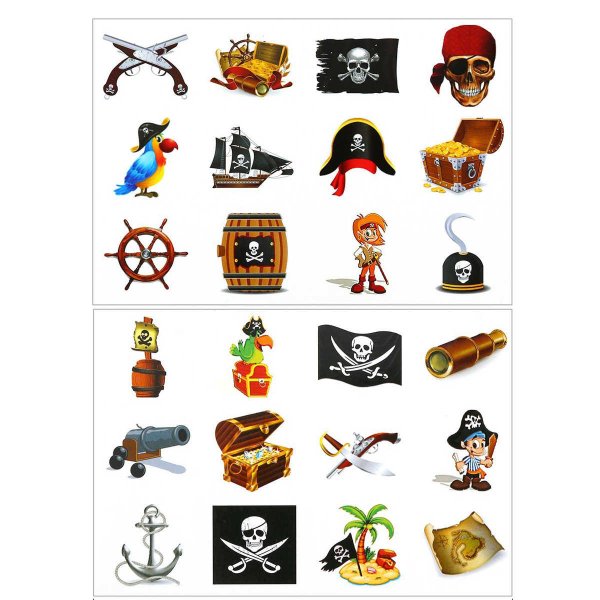 Пираты (+наклейки)