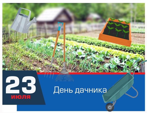 23 Июля день дачника