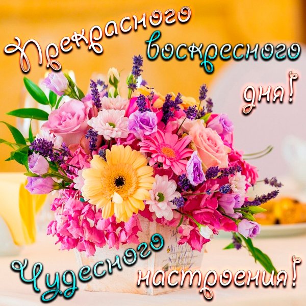 Воскресного дня пожелания