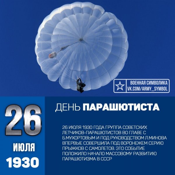 День парашютиста в России