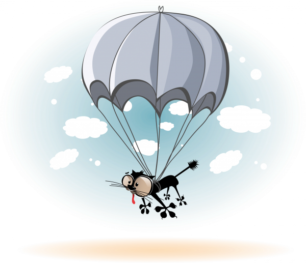 Русский парашютист десантник