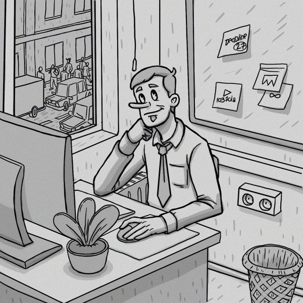 Бездельники в офисе