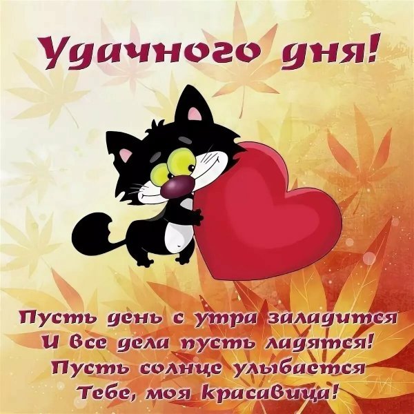 Пожелания удачного дня