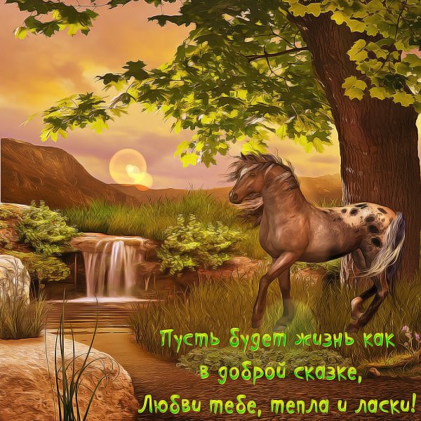 Открытки хорошего дня с природой