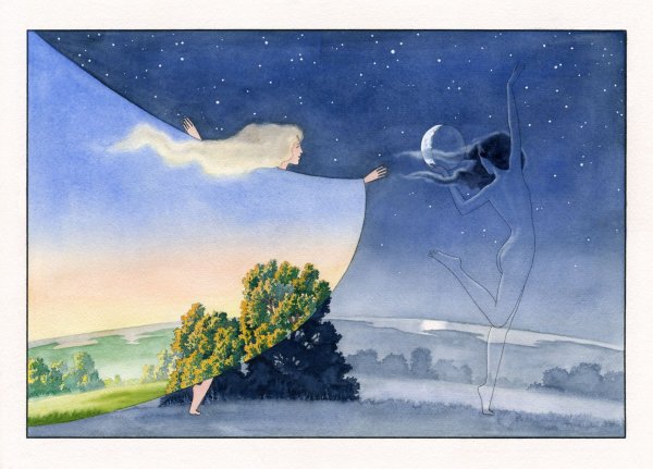 Картина день и ночь