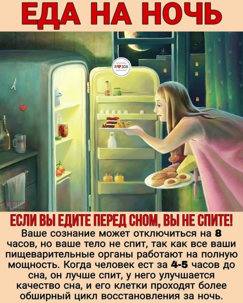 Приколы про ночную еду