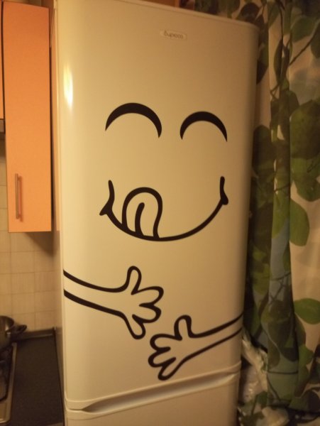 Прикольный холодильник
