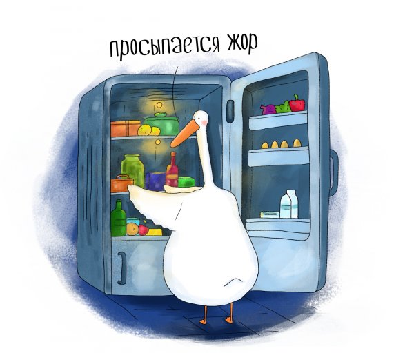 Холодильник прикол