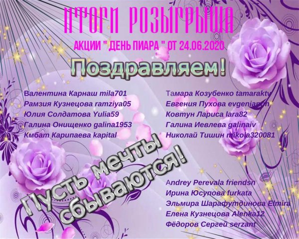 Поздравление с днем пиар