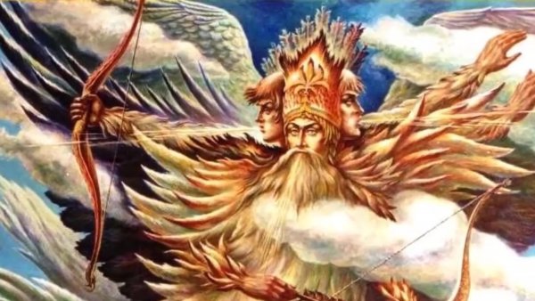 Кумир Стрибог Славянский Бог