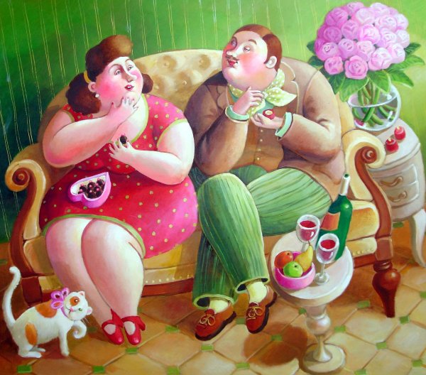 Художница Анна Савельева-Варелла