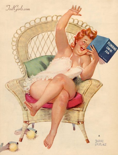 Веселая толстушка