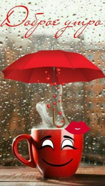 Доброе утро дождь