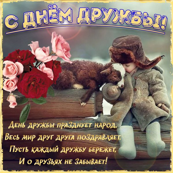 С днём дружбы поздравления прикольные
