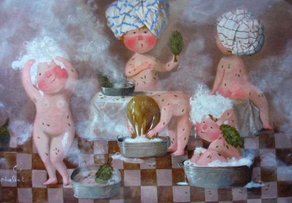 Евгения Гапчинская. "Едоки картофеля"