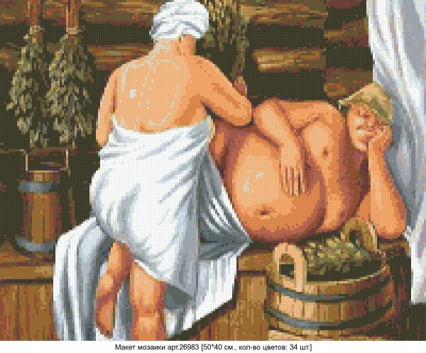 Карикатуры про баню