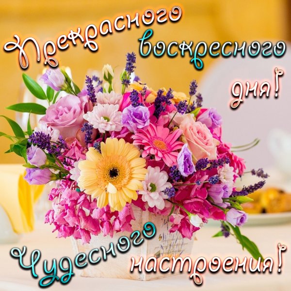 Воскресного дня пожелания