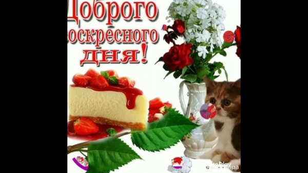 Доьрого воскресенного дня