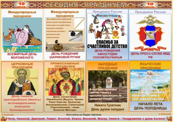 Какой сегодня праздник