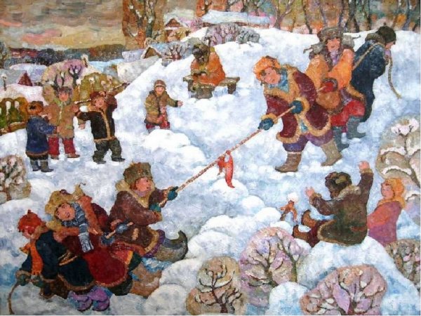 Василий Шевчук зимние забавы