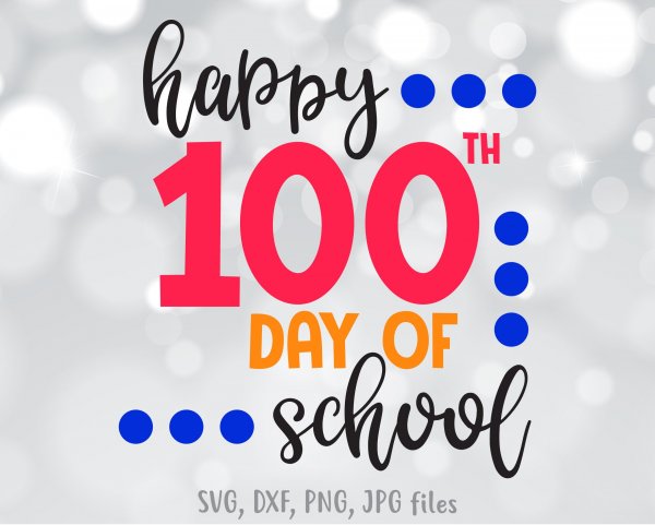 100 Days of School svg