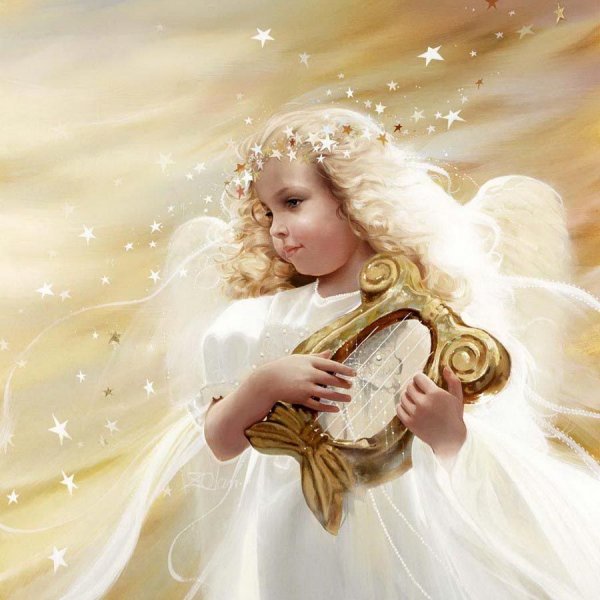 Открытка ангела хранителя