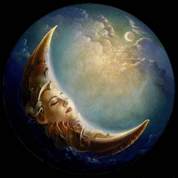 Дневная Луна