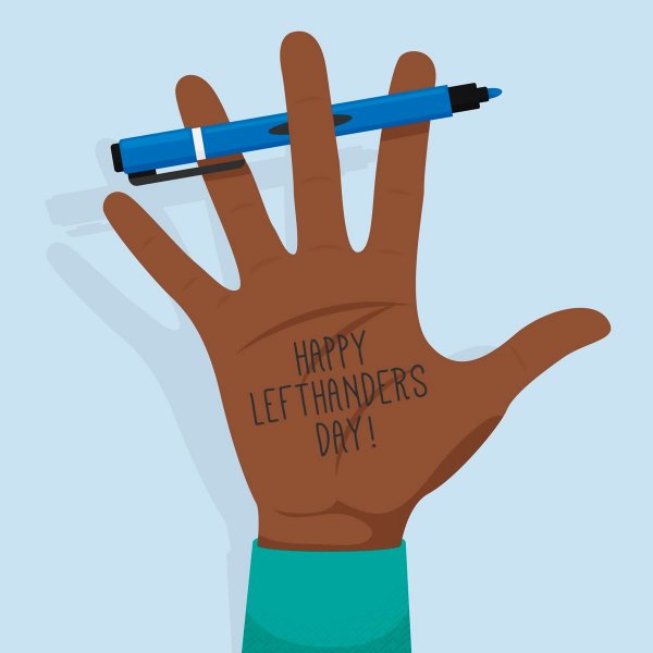Всемирный день левшей картинки
