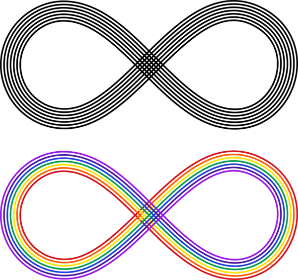 Векторная Графика бесконечность
