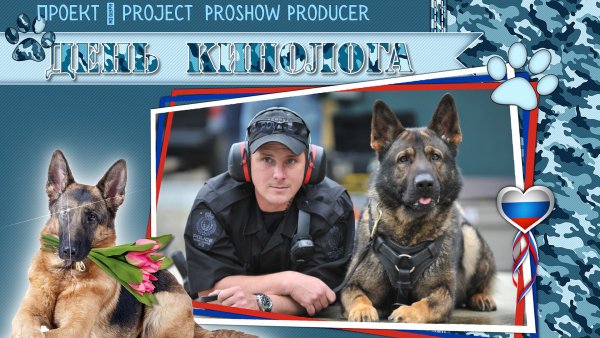 День кинологической службы МВД открытка