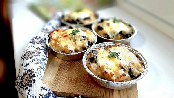 Жульен курино-грибной