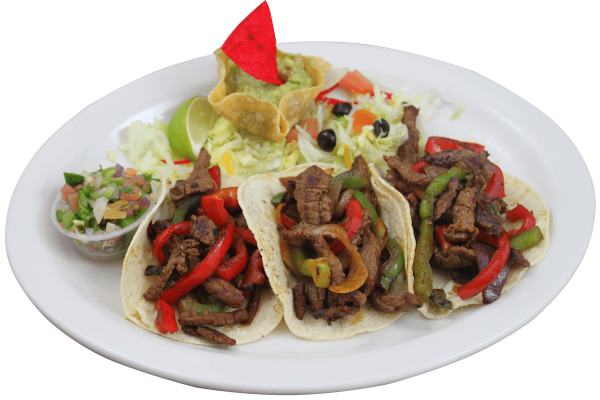 Фахитос на белом фоне