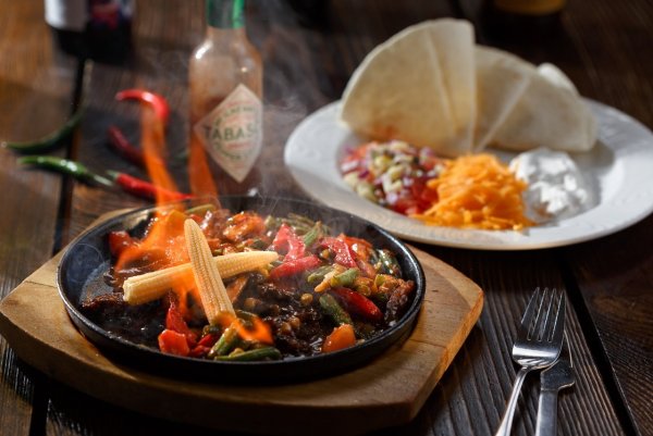 Мексиканское блюдо фахитос