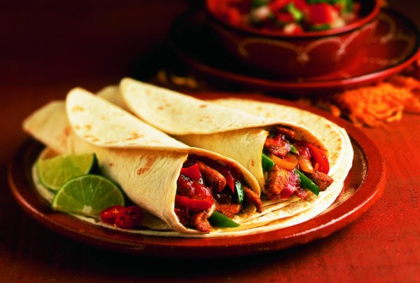 Фахитас сверху