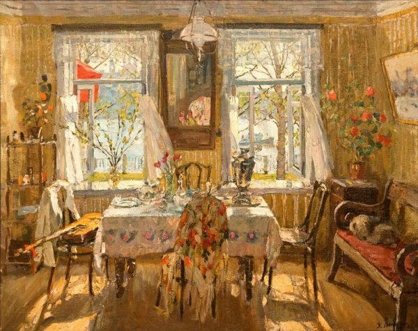 "Интерьер ", Выржиковский Эдвард Яковлевич