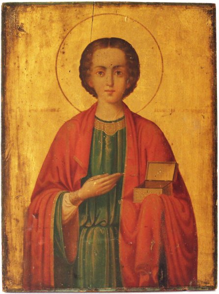 Целитель Пантелеимон икона Афон