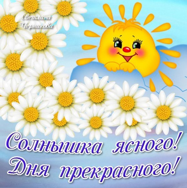 Добрый день солнышко