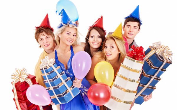 Человек с подарком